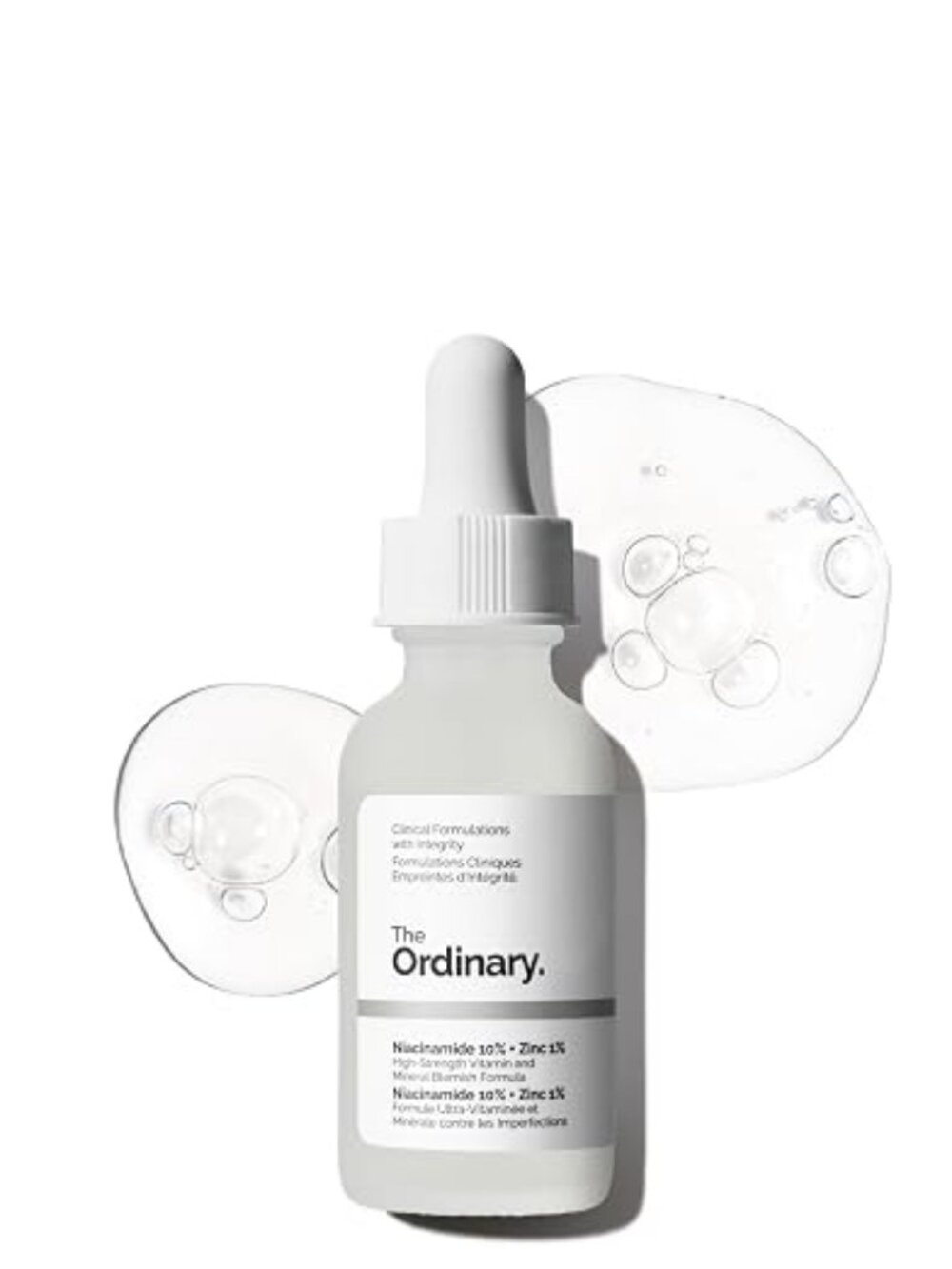 The Ordinary Niacinamide 10% + Zinc 1%, Smoothing Serum for Blemish-Prone Skin